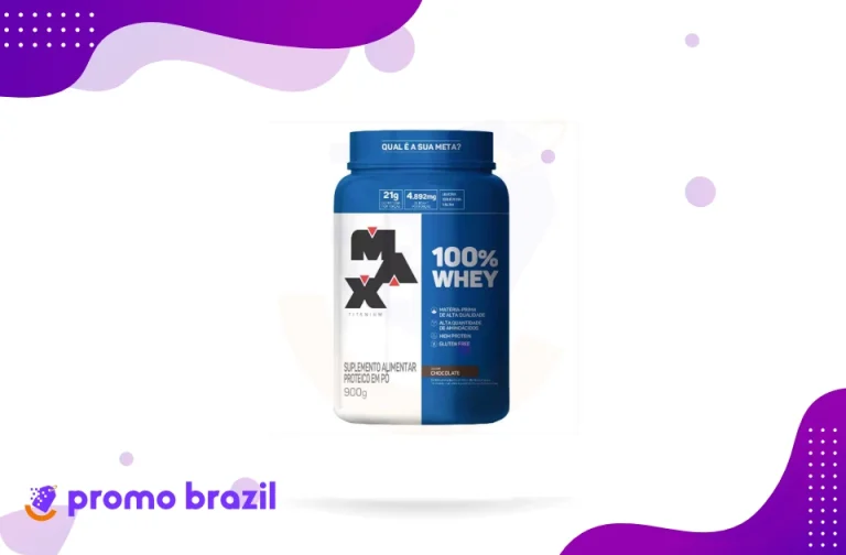 100% WHEY PROTEIN MAX TITANIUM 900G