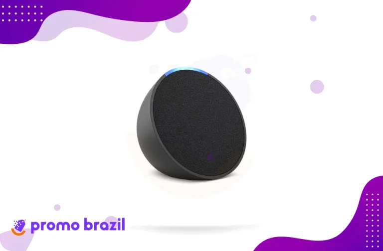 ECHO POP SMART SPEAKER COM SOM ENVOLVENTE E ALEXA