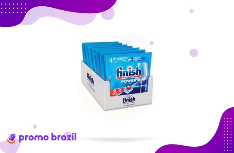KIT COM 90 TABLETES FINISH DETERGENTE PARA LAVA LOUÇAS