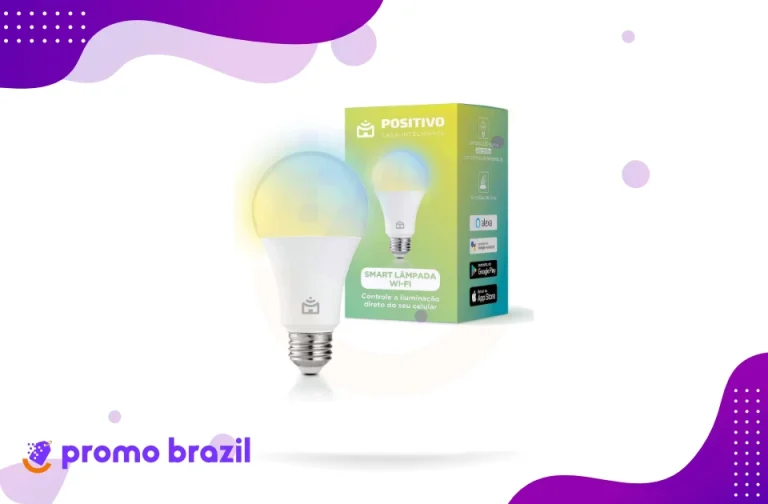 SMART LÂMPADA WI-FI POSITIVO CASA INTELIGENTE
