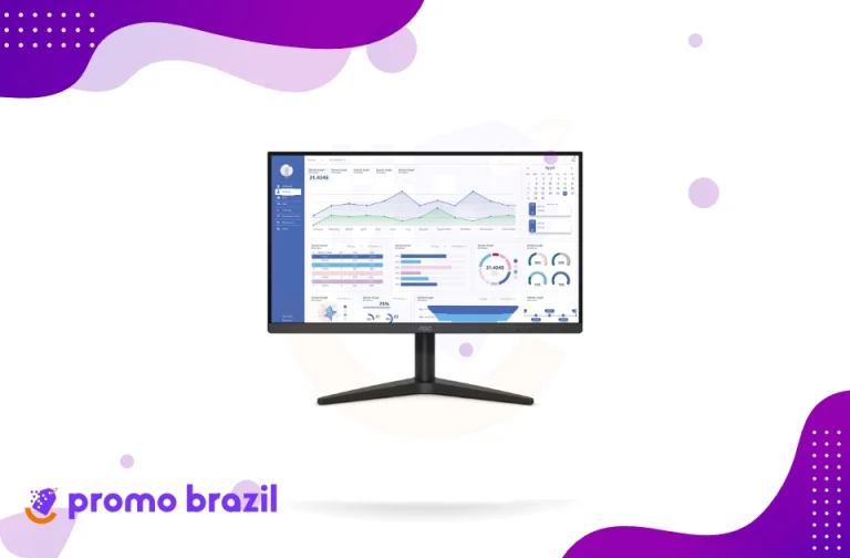 MONITOR AOC 21.5” VGA E HDMI E PAINEL VA 22B1HM5