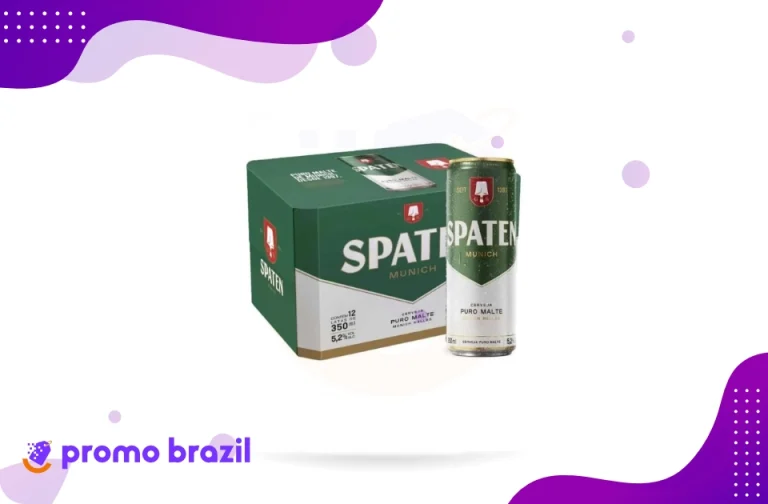 CERVEJA SPATEN PURO MALTE 350ML LATA