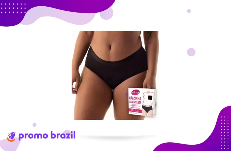 CALCINHA ABSORVENTE INTIMUS SHORT