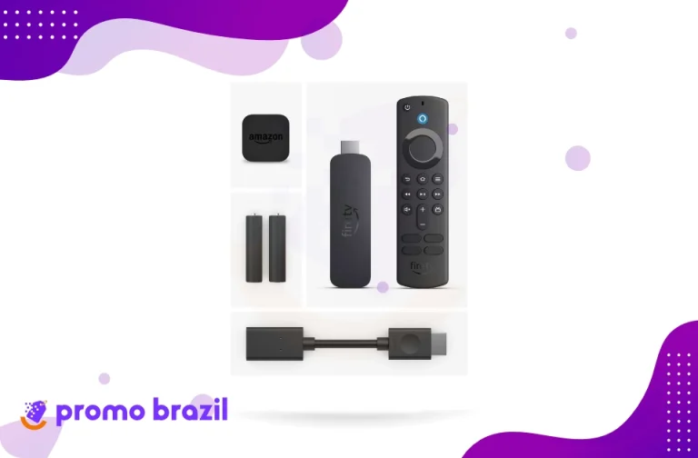 NOVO FIRE TV STICK 4K COM DOLBY VISION/ATMOS WI-FI 6