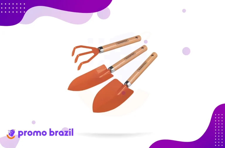 CONJUNTO PARA JARDINAGEM TRAMONTINA 3 PEÇAS