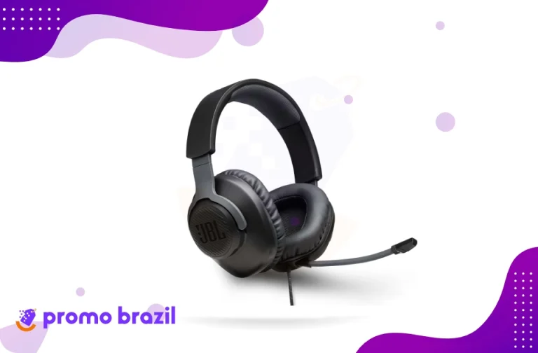 HEADSET GAMER JBL QUANTUM 100 COM MICROFONE