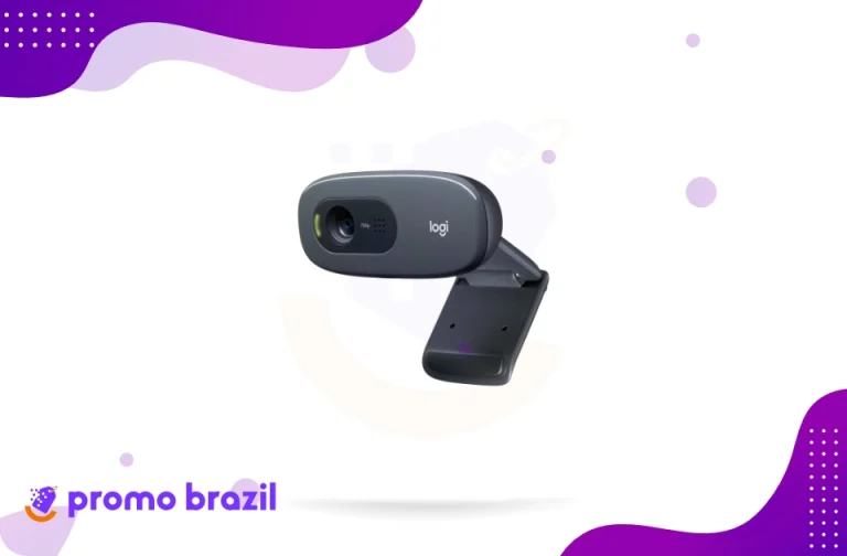 WEBCAM HD COM MICROFONE EMBUTIDO LOGITECH C270