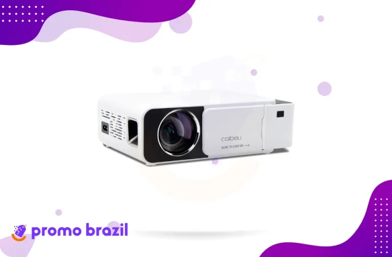 MINI PROJETOR PORTATIL WIFI SMART HD PROJETOR LED 1080P