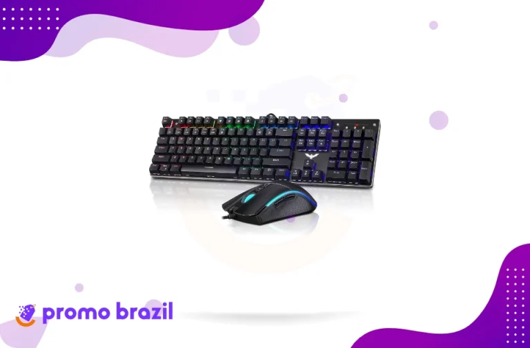 COMBO GAMING TECLADO MECÂNICO +  MOUSE HAVIT