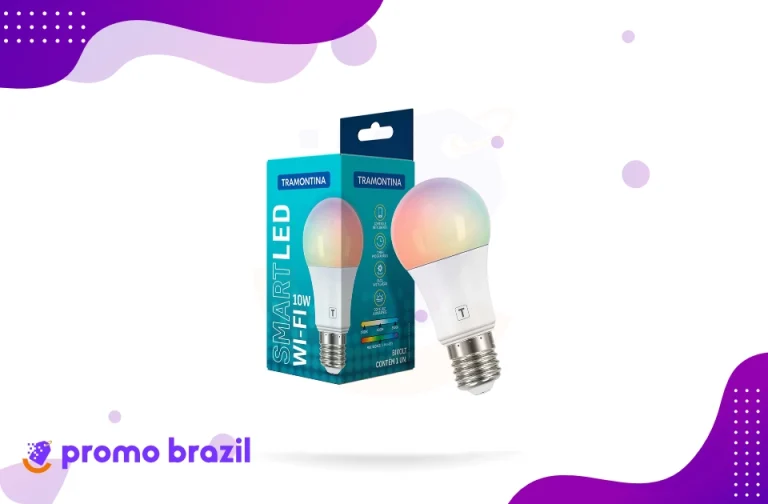 TRAMONTINA LÂMPADA SMARTLED 10W E27 (COMPATÍVEL COM ALEXA)