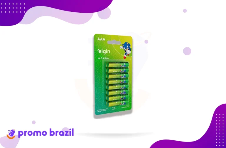 PILHA ALCALINA AAA COM 16 UNIDADES ELGIN PALITO